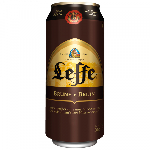 Упаковка пива Leffe Brune темне фильтрованное 6.3%