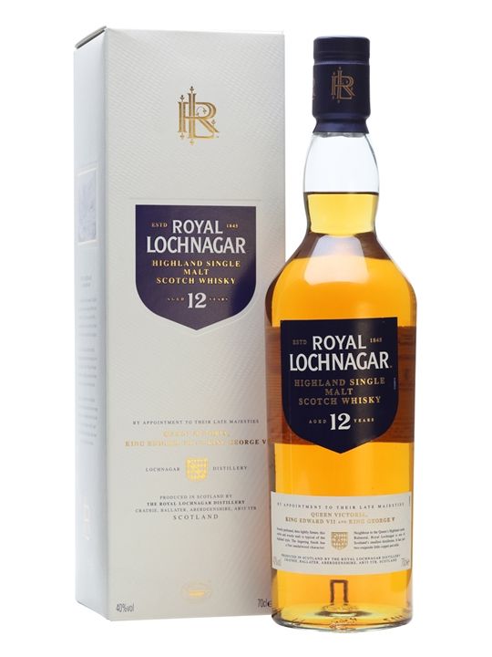 Віскі Royal Lochnagar 12 років витримки 40%