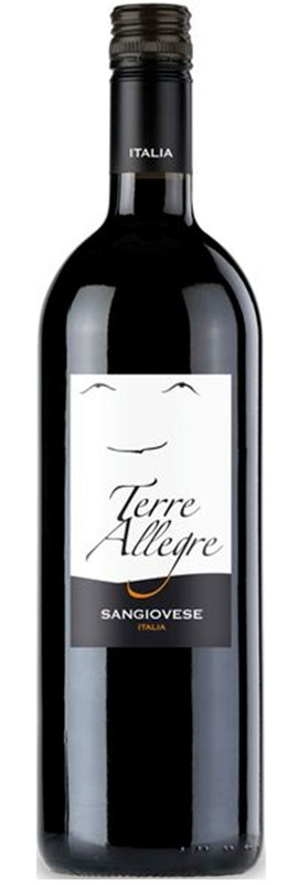Вино Terre Allegre Sangiovese червоне сухе 12%