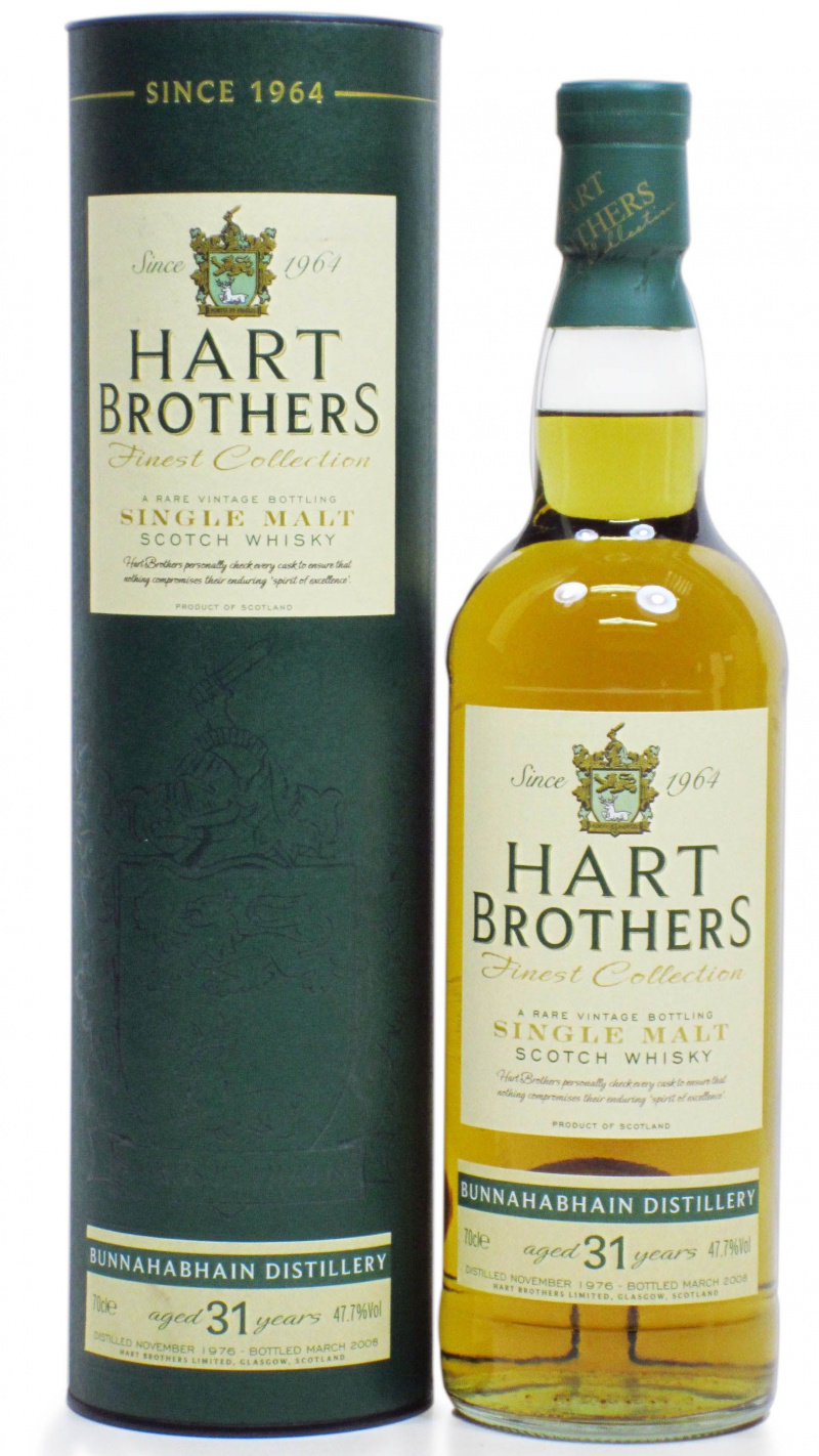 Віскі Hart Brothers Bunnahabhain Vintage 31 YO Cask Strength 47.7%
