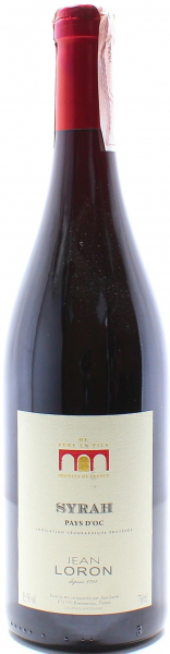 Вино Jean Loron Syrah червоне сухе 12%