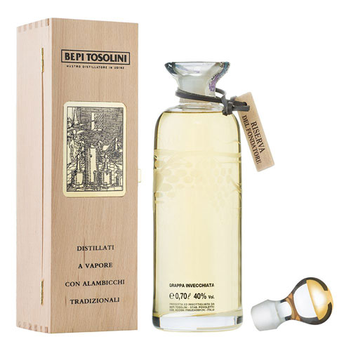 Граппа Bepi Tosolini Grappa 20YO Vintage 1989 Reserva del Fondatore 40%