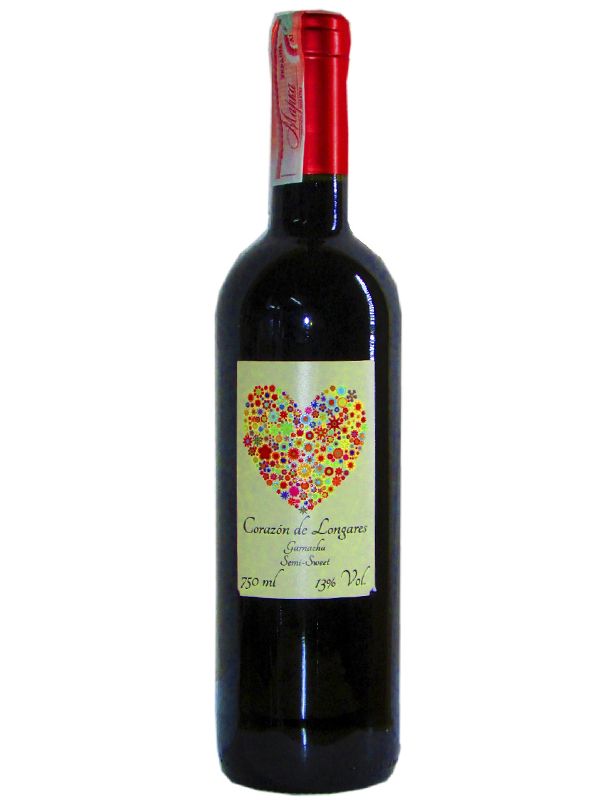 Вино Garnacha "Corazon de Longares" Covinca червоне напівсолодке 13%