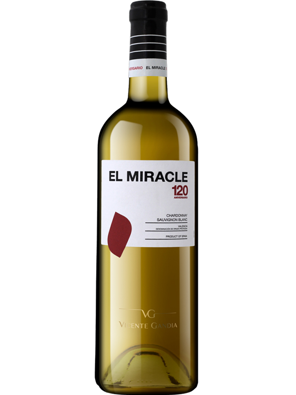 Вино Chardonnay — Sauvignon Blanc 120 Aniversario El Miracle біле сухе