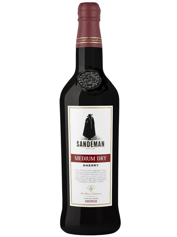 Вино херес Medium Dry Sherry Sandeman біле напівсухе 15%