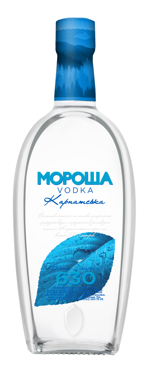 Горілка Мороша Карпатська 40%
