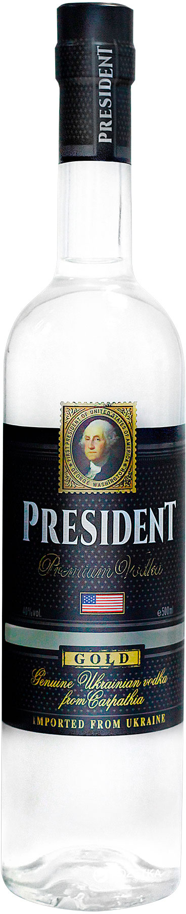 Горілка President Gold 40%