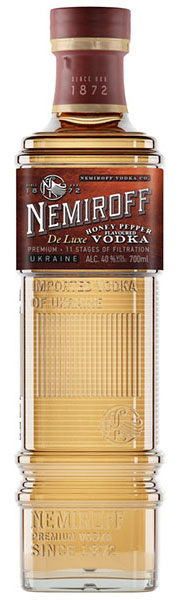 Горілка Nemiroff Honey Pepper De Luxe 40%