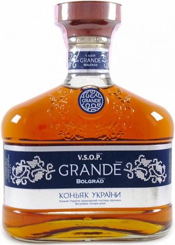Коньяк Bolgrad Grande VSOP 4 роки витримки 40%