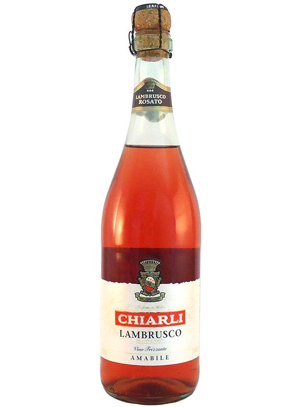 Вино ігристе Chiarli Lambrusco Rosato рожеве солодке 7.5%