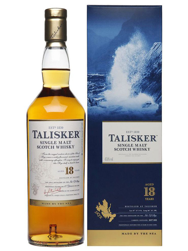 Віскі Talisker 18 років витримки