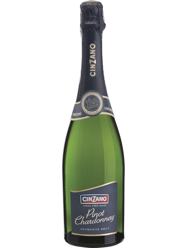 Вино ігристе Cinzano Pinot Chardonnay біле брют 11.5%