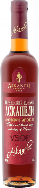 Коньяк Асканелі VSOP 7 років витримки 40%