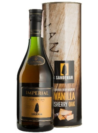 Бренді Sandeman Імперіал 40% в тубусі