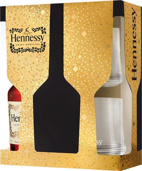 Коньяк Hennessy VS + 2 келиха 40%