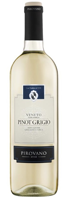 Вино Pinot Grigio Pirovano біле напівсухе 11.5%