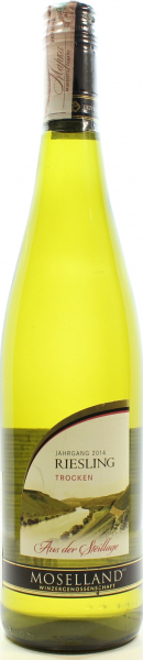 Вино Moselland Riesling Тrocken біле сухе 8.5%