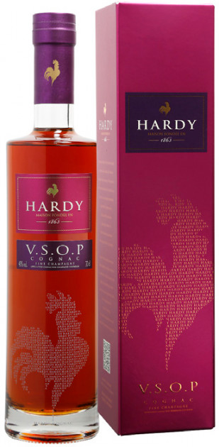 Коньяк Hardy VSOP 40% в коробці