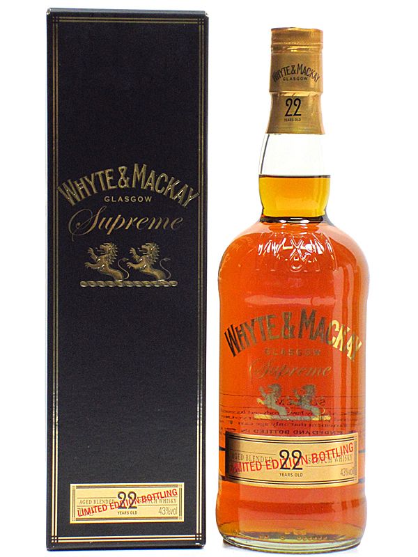 Віскі Whyte & Mackay Supreme 22 роки витримки 40%