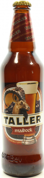 Упаковка пива Taller Maibock світле фильтрованное 5%