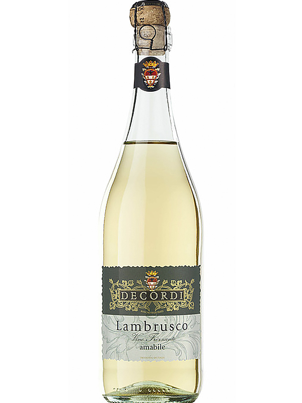 Вино Decordi Lambrusco Bianco Amabile біле солодке 8%
