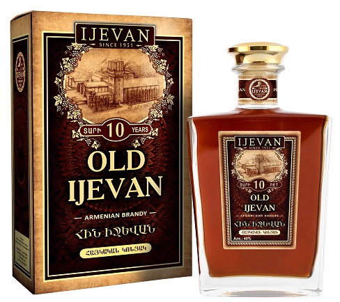 Коньяк Ijevan Старий Иджеван 10 років витримки 40% в коробці