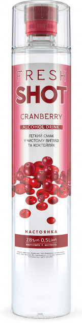 Настоянка Fresh Shot Cranberry