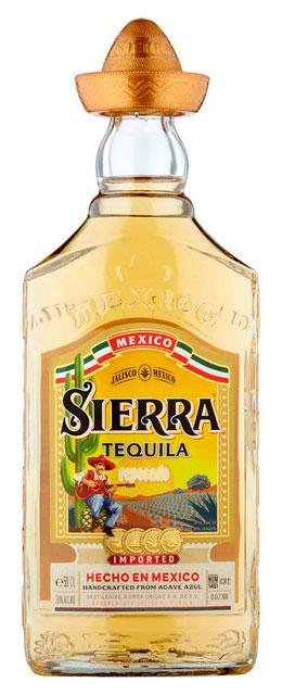 Текіла Sierra Reposado Gold 38%