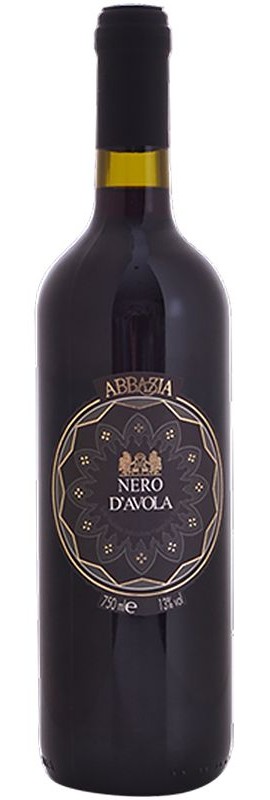 Вино Nero D'Avola Abbazia червоне сухе 13%