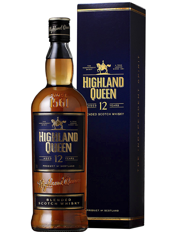 Віскі Highland Queen 12 років витримки 40%