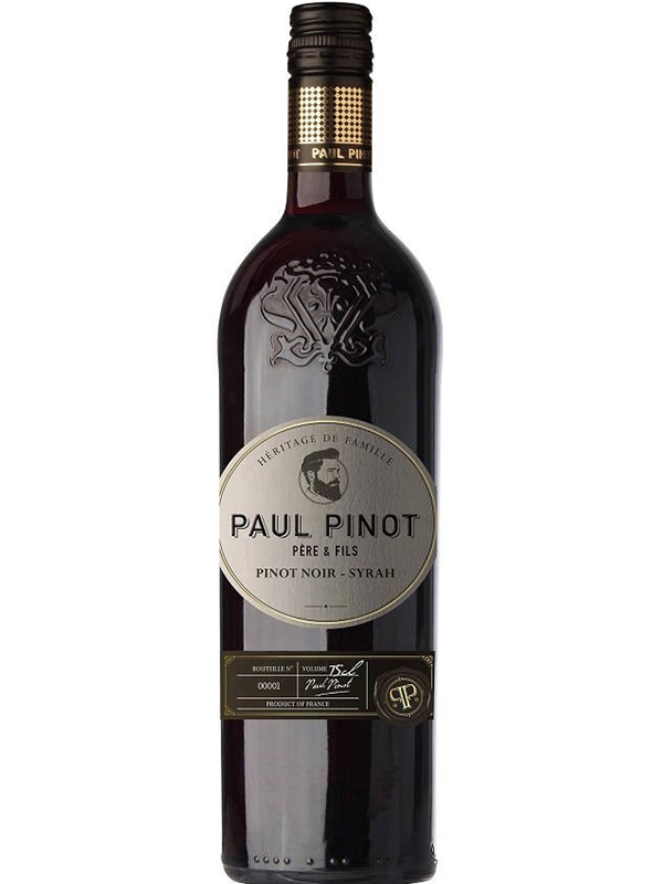 Вино Pinot Noir — Syrah Paul Pinot Pere & Fils червоне сухе