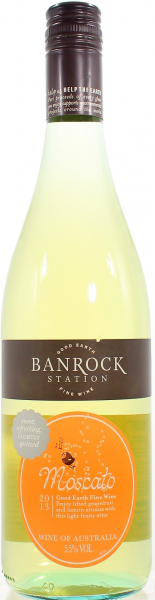 Вино Moscato Banrock Station біле напівсолодке 5.5%