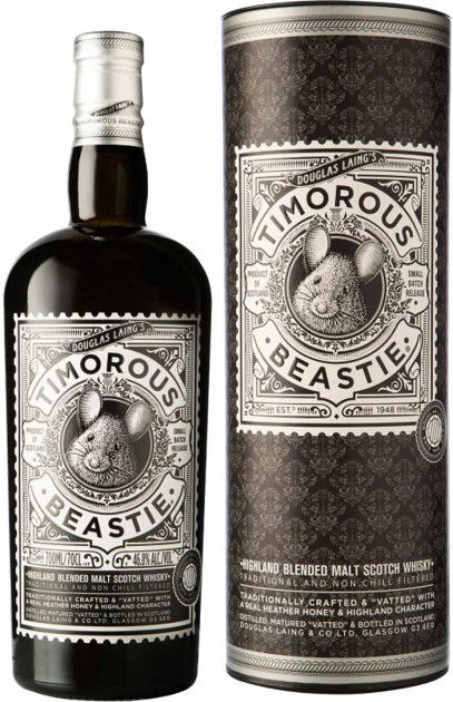 Віскі Douglas Laing Timorous Beastie 46.8% в тубусі