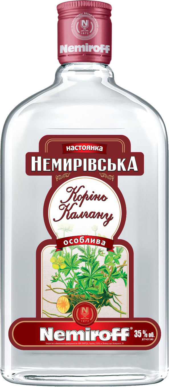 Настоянка Nemiroff На калгані 35%