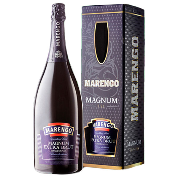 Вино ігристе Marengo Шардоне біле брют 10-13.5%
