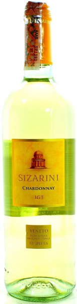 Вино Sizarini Chardonnay біле сухе 11%