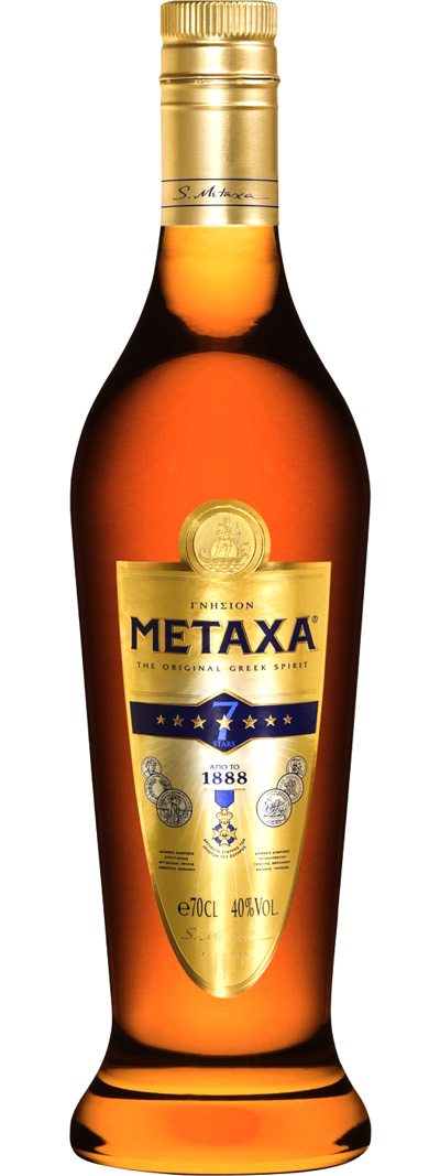 Бренді Metaxa 7 років витримки 40%