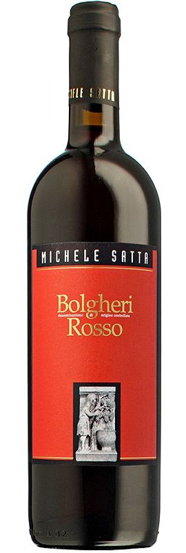Вино Bolgheri Rosso Michele Satta 2014 рік червоне сухе