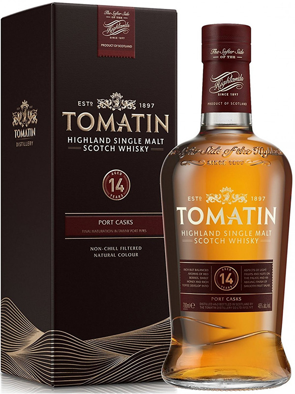 Віскі Tomatin 14 років витримки 46%