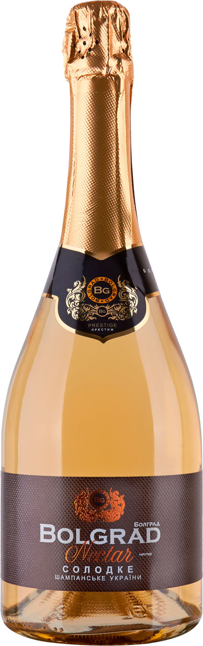 Вино ігристе Bolgrad Nectar біле солодке 10.5-12.5%