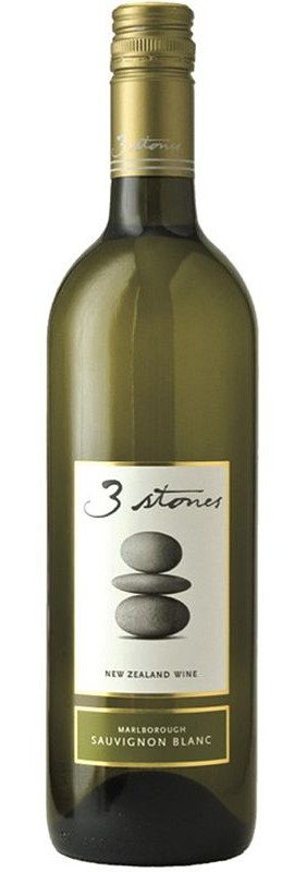 Вино Sauvignon Blanc Marlborough 3 Stones біле сухе