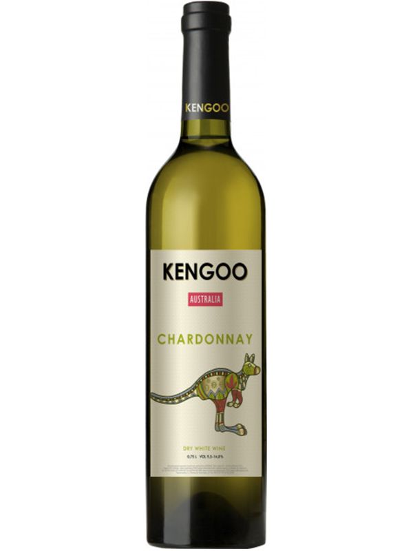 Вино Chardonnay Kengoo біле сухе
