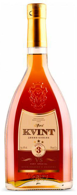 Коньяк Kvint 3* 40%