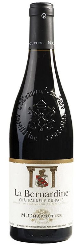Вино Chateauneuf du Pape La Bernardine Chapoutier червоне сухе