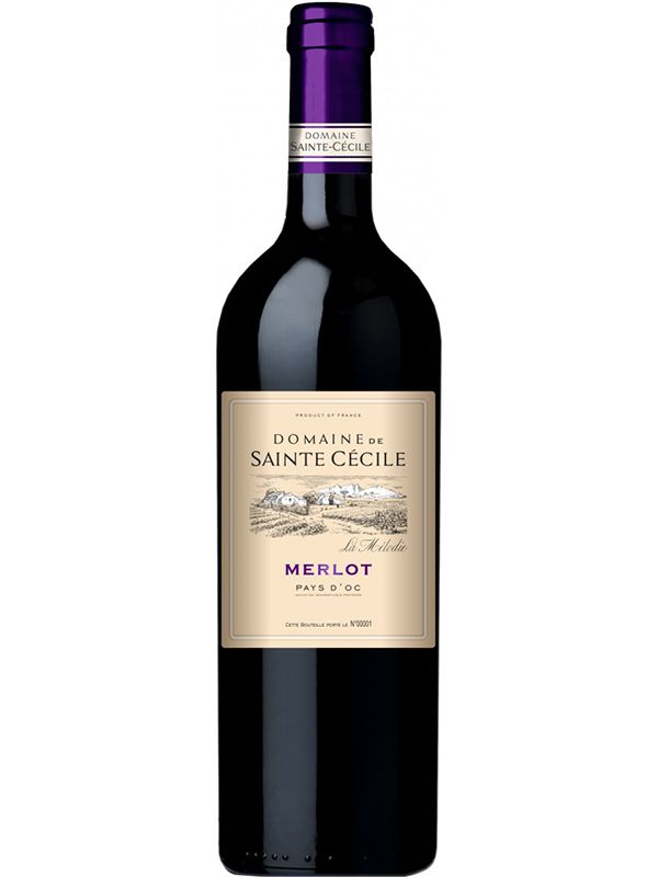 Вино Merlot Domaine Sainte Cecile червоне сухе