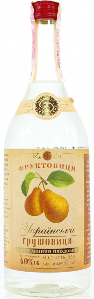 Напій крепкий Фруктовиця Грушовиця Українська