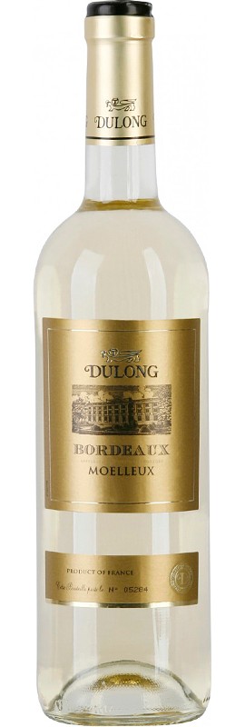 Вино Bordeaux Moelleux Dulong біле напівсолодке 11%