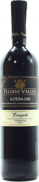 Вино Teliani Valley Сапераві червоне сухе нефільтроване 13%