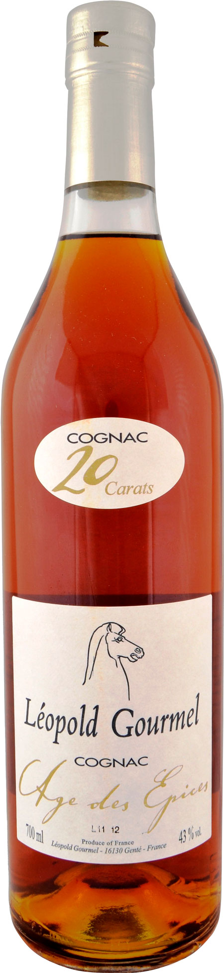 Коньяк Gourmel Age Des Epices 20 Carats 43%