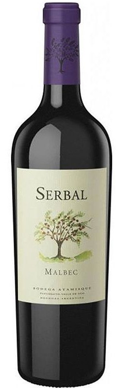 Вино Malbec Serbal Atamisque червоне сухе